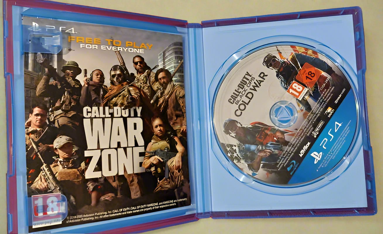 CALL OF DUTY BLACK OPS COLD WAR PLAY STATION 4 GAME LIKE NEW