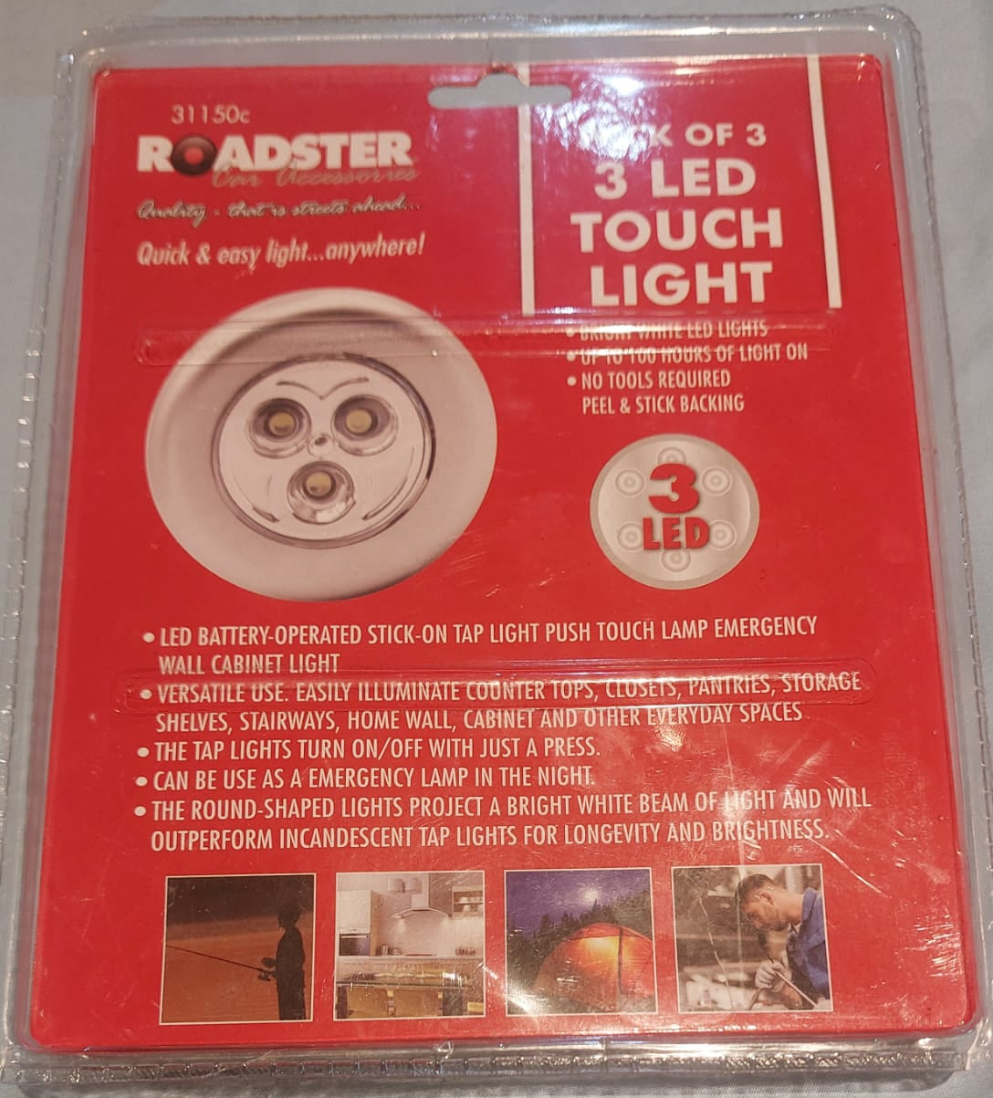 Set of Two Led Touch Light