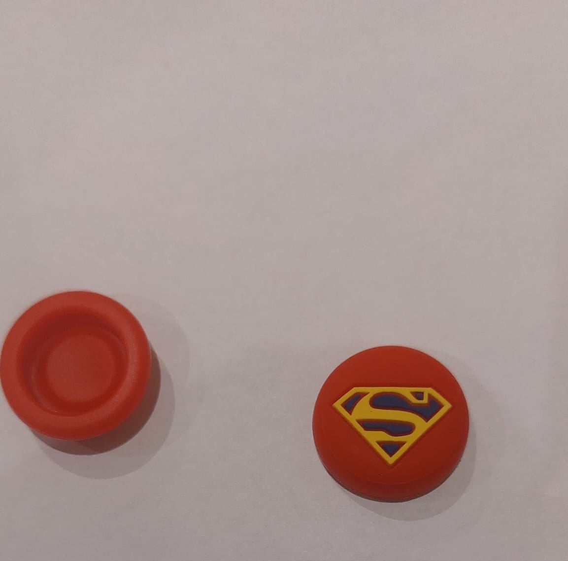 Set of Two Superman Silicone Thumbstick Grip Caps Controller Protection Play Station 5 , 4,3,XBOX,