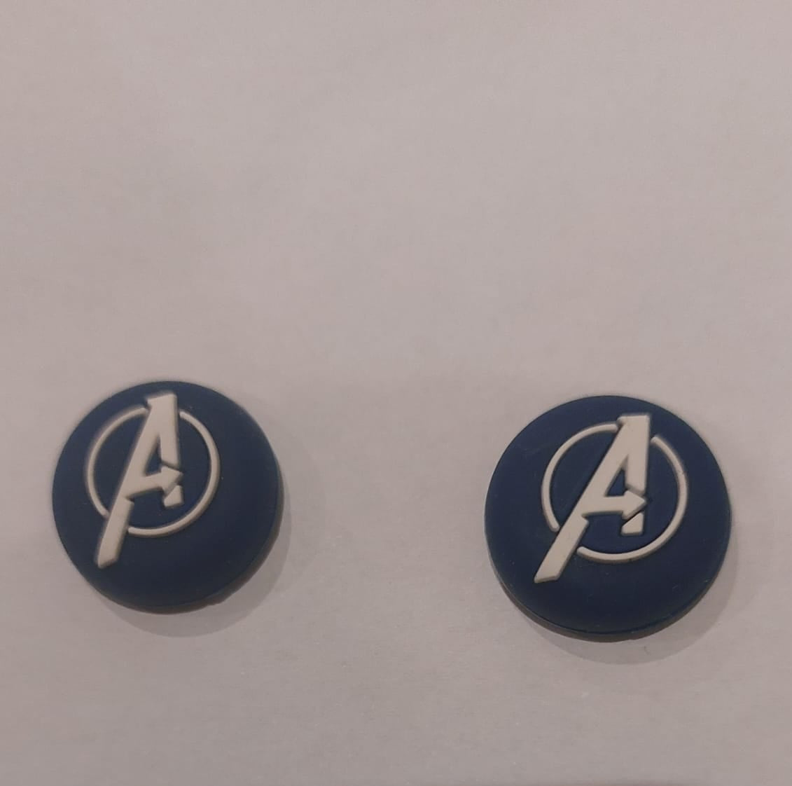 Set of two Captain America ,Avengers Set of two Silicone Controller Analog PS5 PS4 PS3 Xbox 360 One Switch Pro Thumbstick Caps Silicone Analog Thumb Stick Grips
