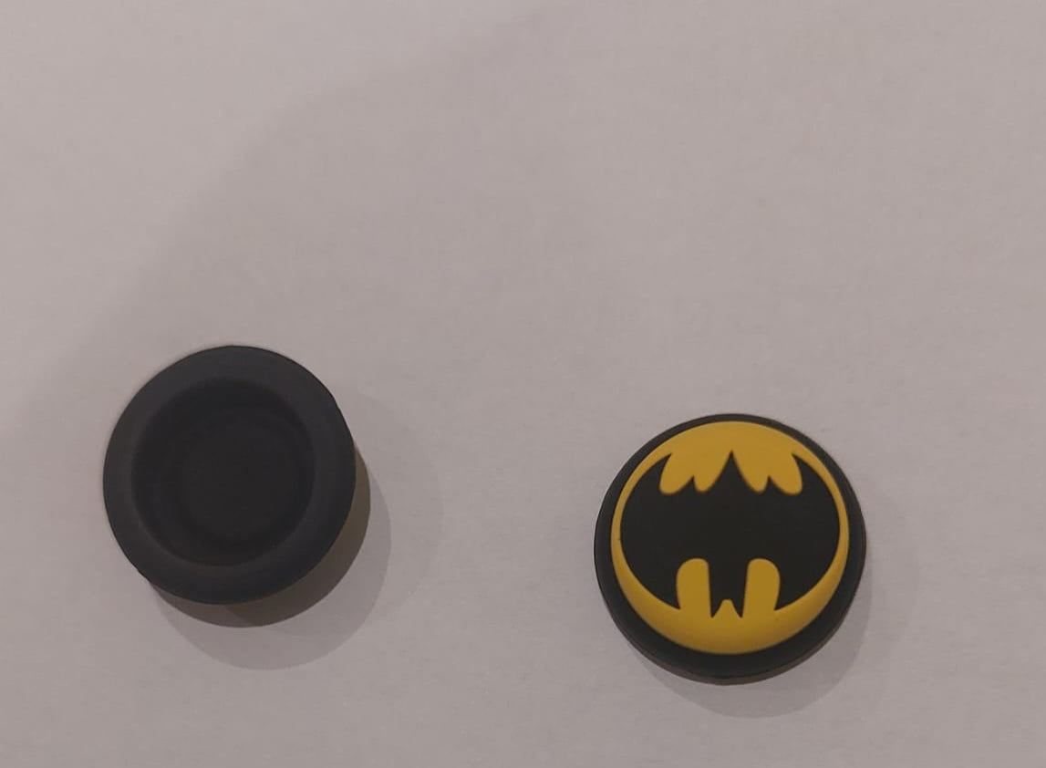 Set of Two Silicone Thumb Stick Grips Controller PS 5, 4, 3, Xbox, Batman, Call of Duty, Mortal Kombat, Captain America, Iron Man, Rat Man