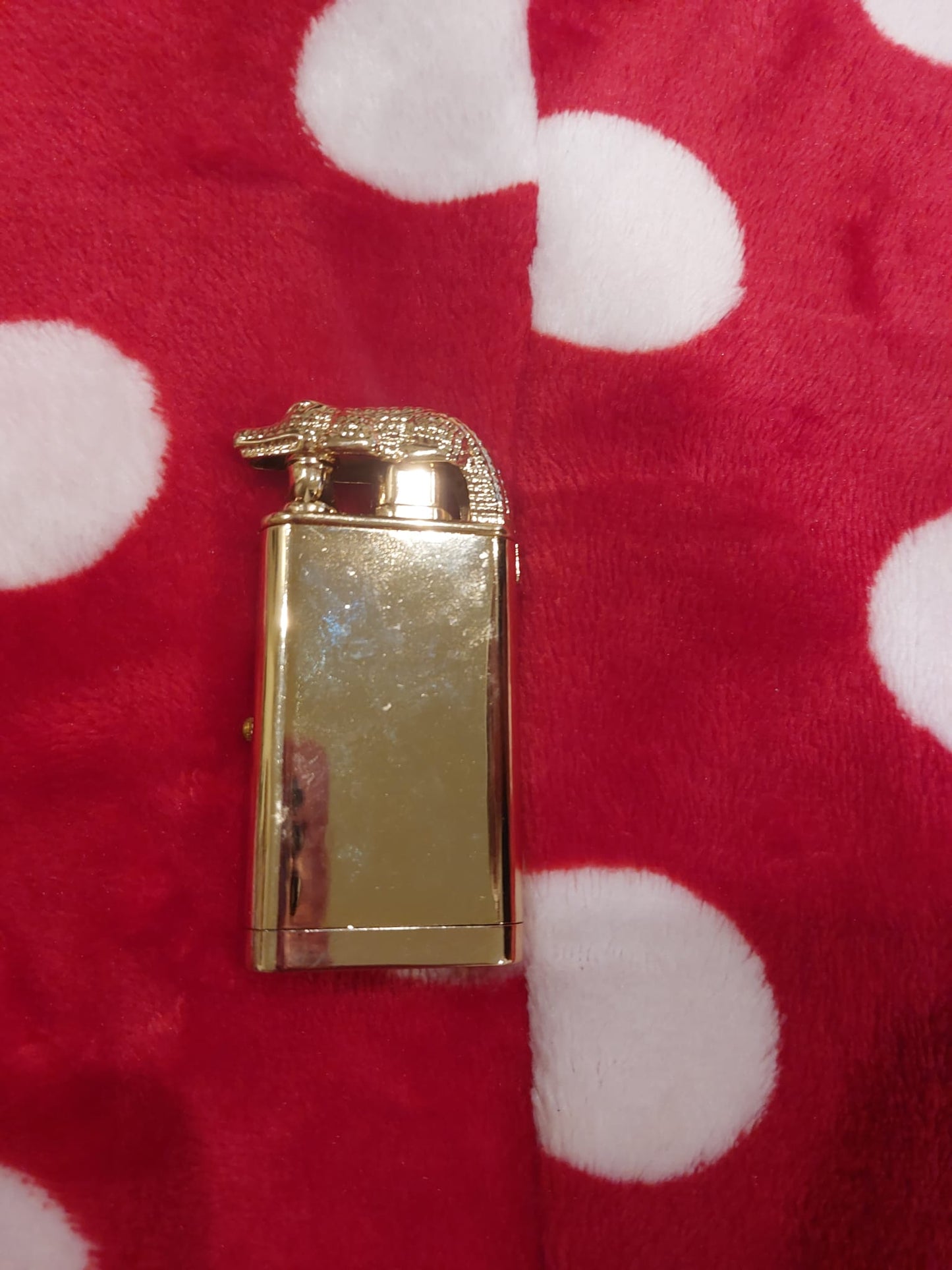 Creative 3D Crocodile Double Fire Lighter Metal Windproof Jet Fire
