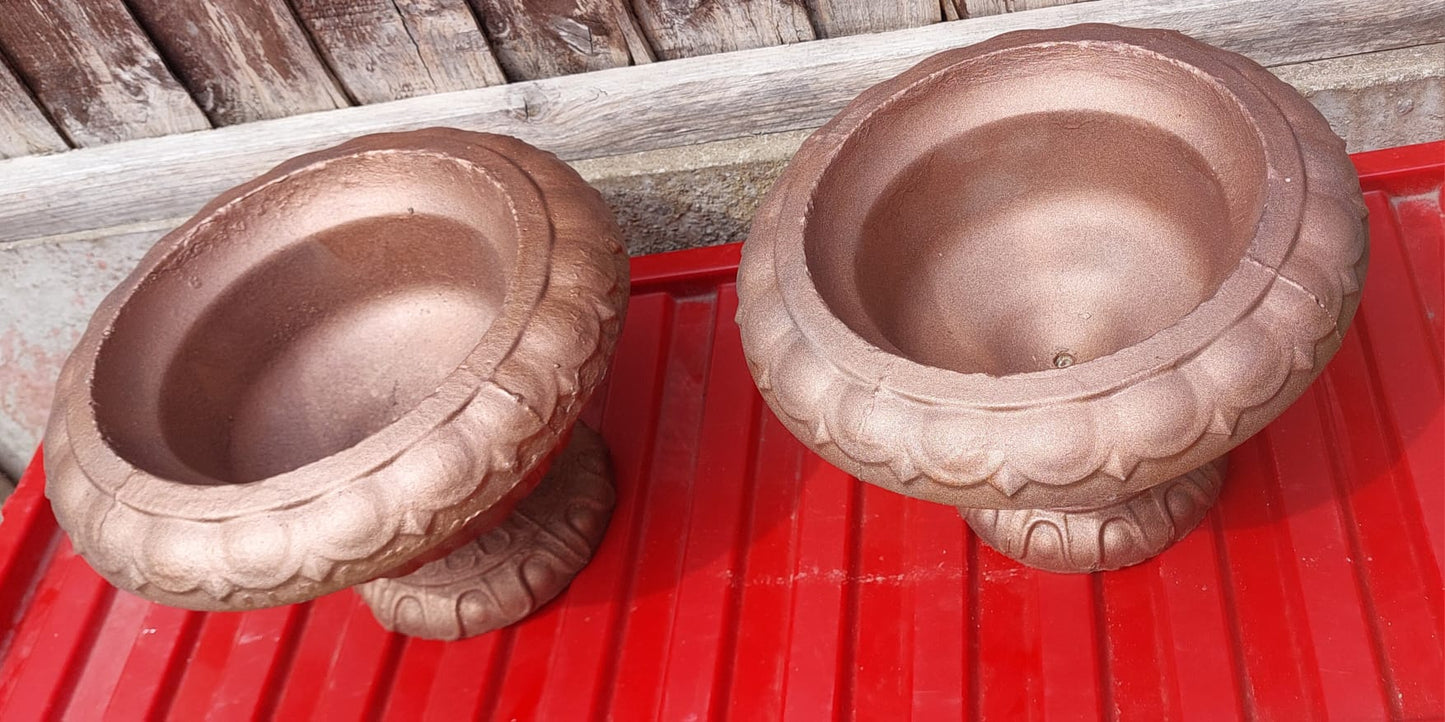 New Design Flower Pot Handmade Concrete Flowerpot, Bring Life to Your Space with Our Beautiful Flowerpots