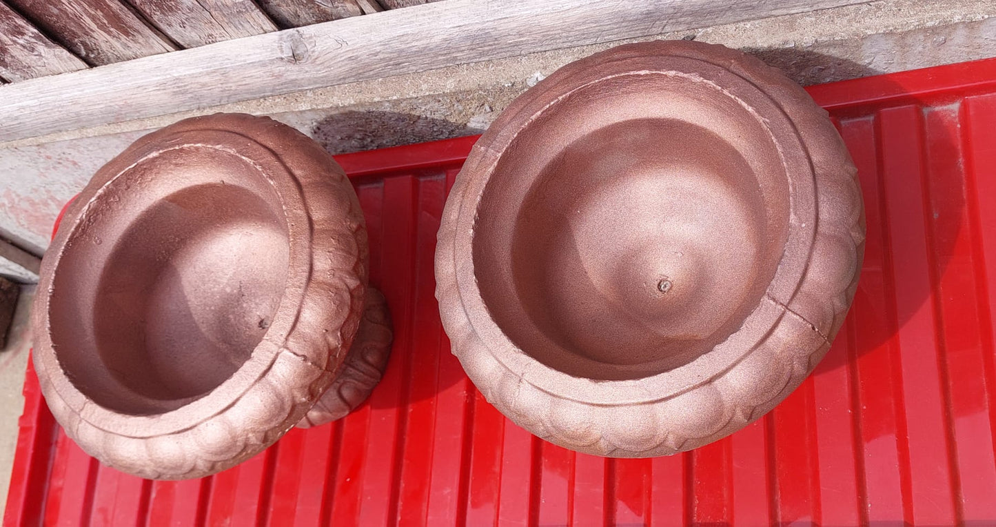 New Design Flower Pot Handmade Concrete Flowerpot, Bring Life to Your Space with Our Beautiful Flowerpots