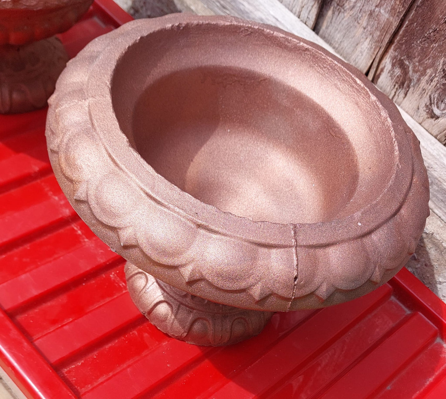 New Design Flower Pot Handmade Concrete Flowerpot, Bring Life to Your Space with Our Beautiful Flowerpots