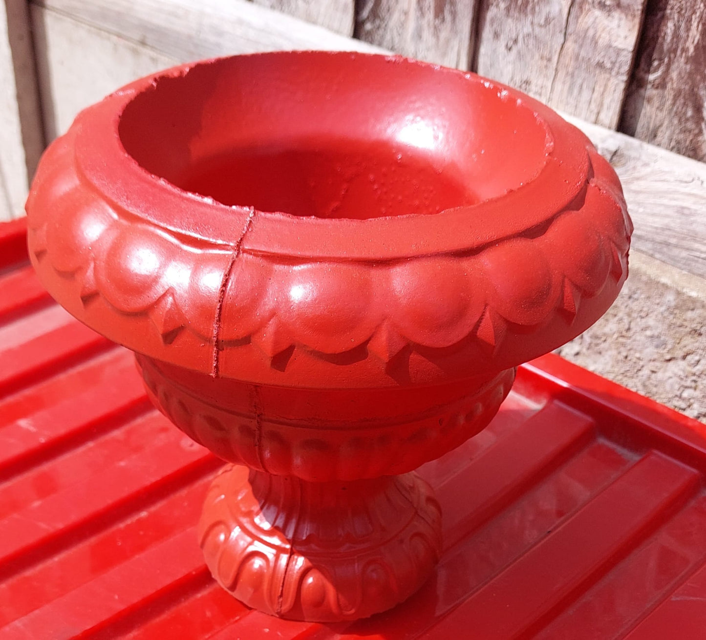 New Design Flower Pot Handmade Concrete Flowerpot, Bring Life to Your Space with Our Beautiful Flowerpots