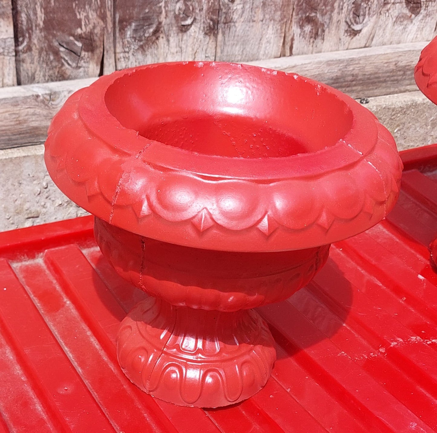 New Design Flower Pot Handmade Concrete Flowerpot, Bring Life to Your Space with Our Beautiful Flowerpots