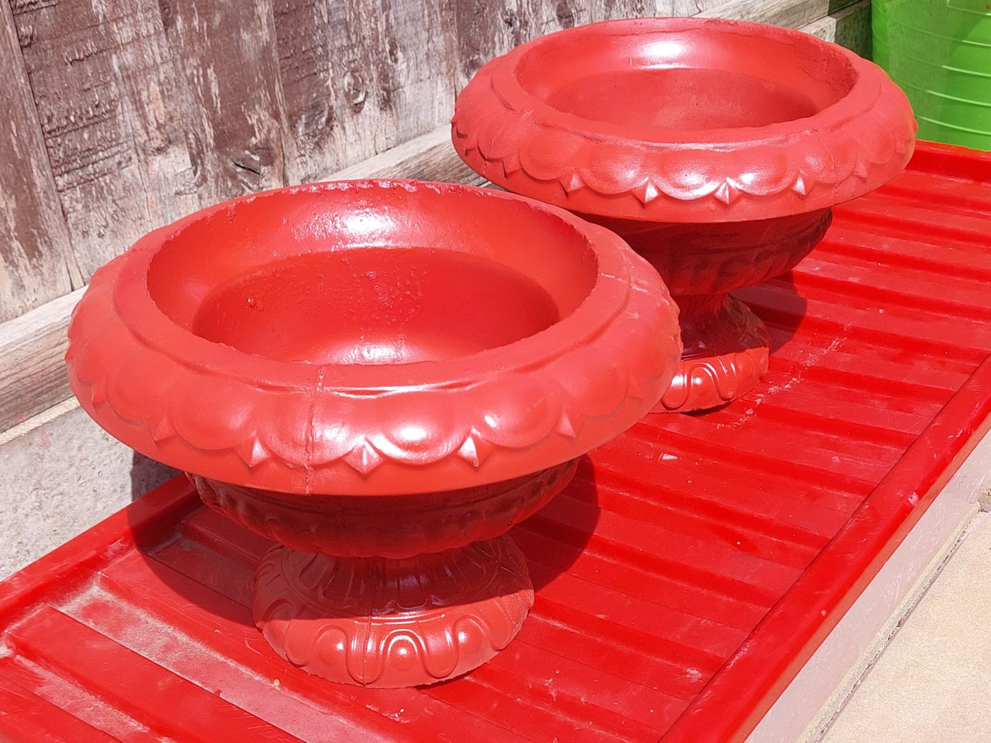 New Design Flower Pot Handmade Concrete Flowerpot, Bring Life to Your Space with Our Beautiful Flowerpots
