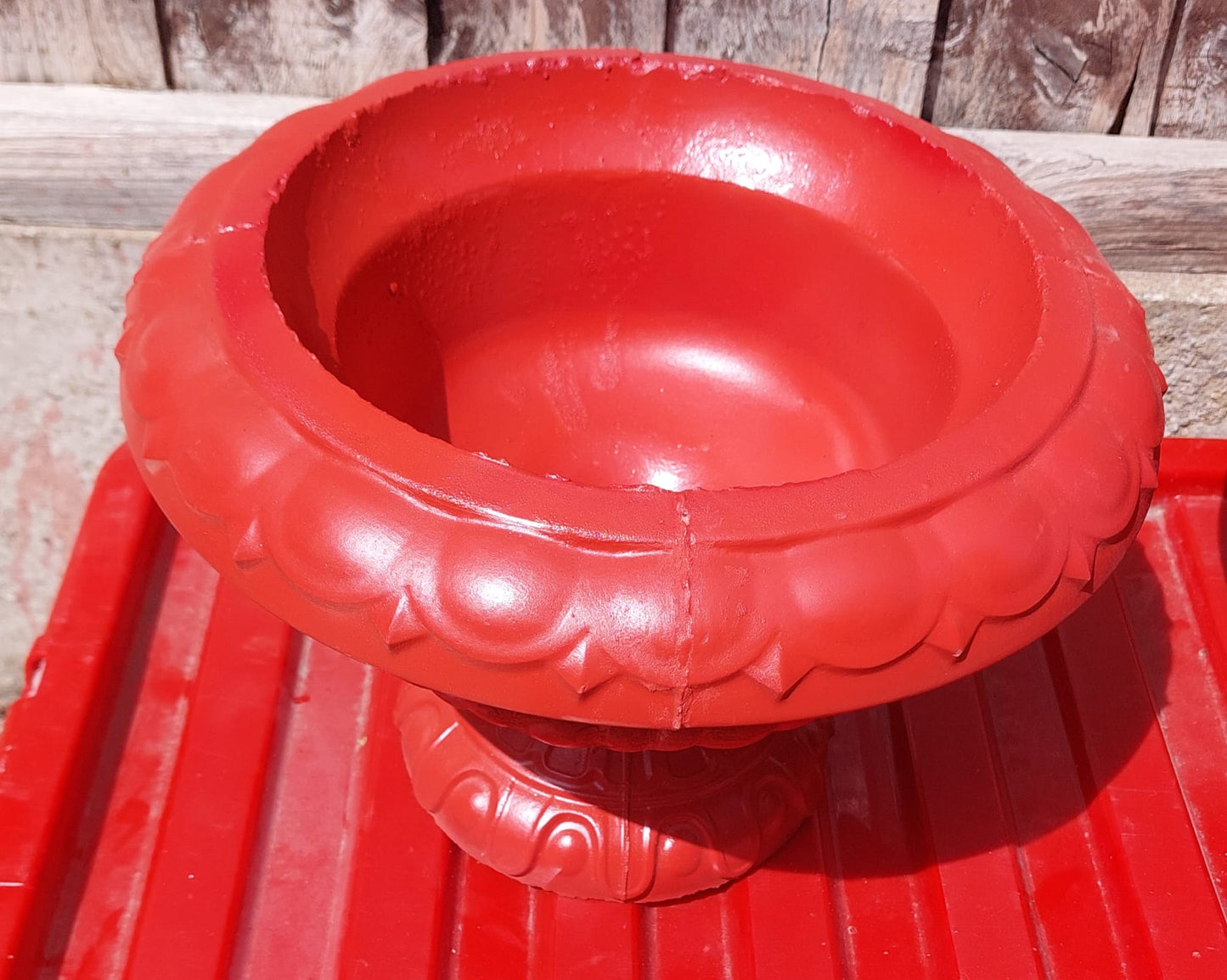 New Design Flower Pot Handmade Concrete Flowerpot, Bring Life to Your Space with Our Beautiful Flowerpots