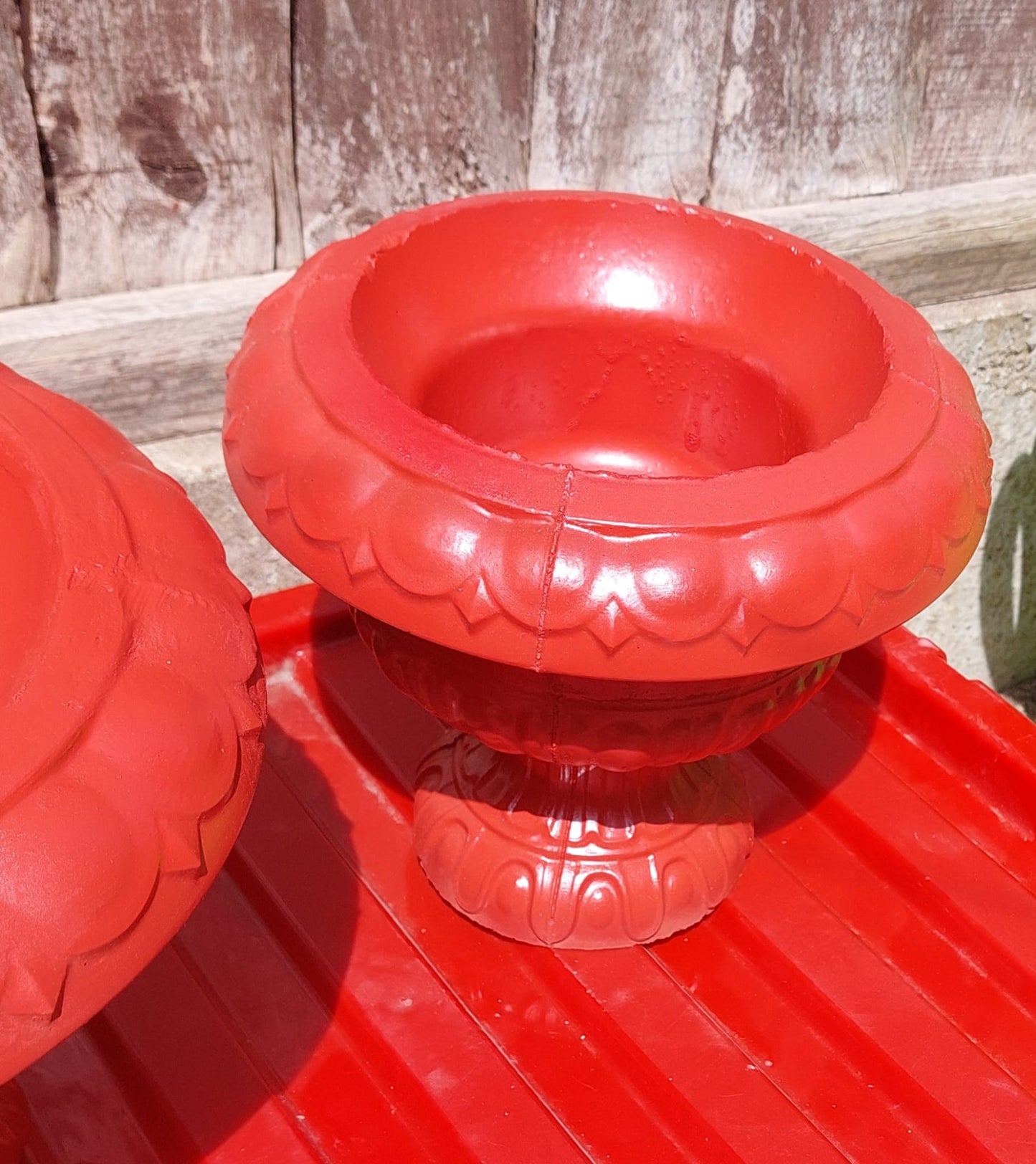 New Design Flower Pot Handmade Concrete Flowerpot, Bring Life to Your Space with Our Beautiful Flowerpots