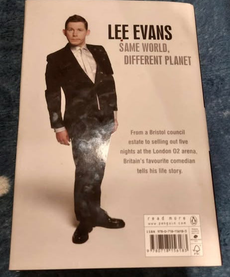 LEE EVANS The Live of LEE BOOK