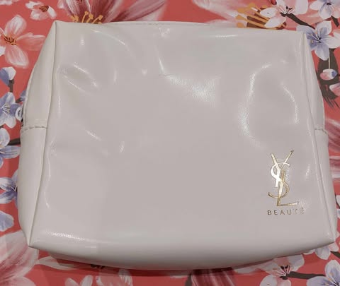 Yves Saint Laurent Makeup Bag Toiletries Cosmetics YSL