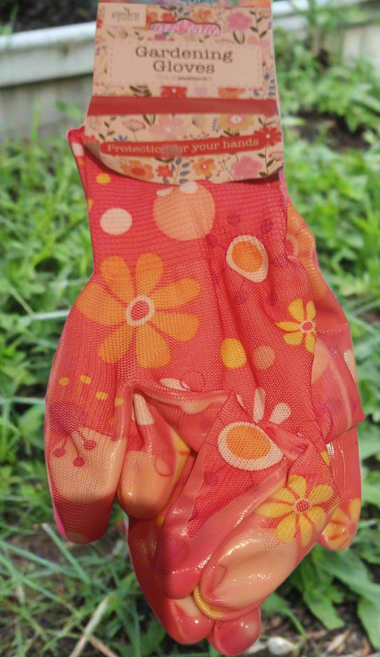 GARDEN GLOVES NON SLIP GARDEN,SERVICE,HANDY HOMES COTTON