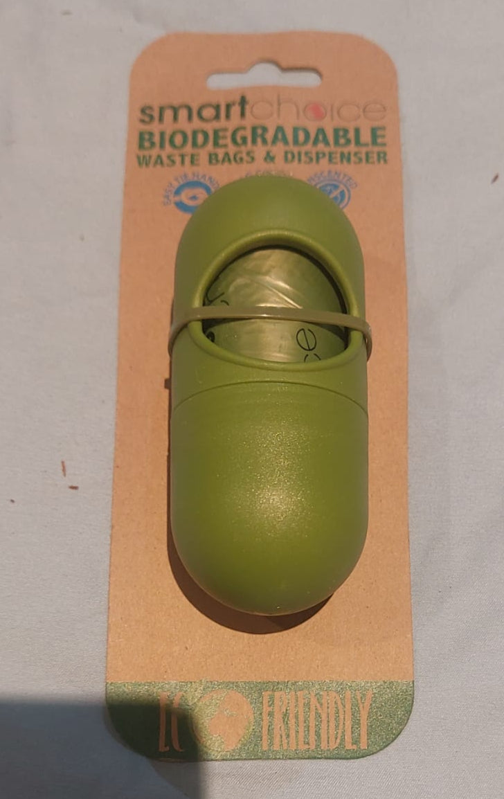 PET SMART BIODEGRADABLE WASTE BAGS -DISPENSER