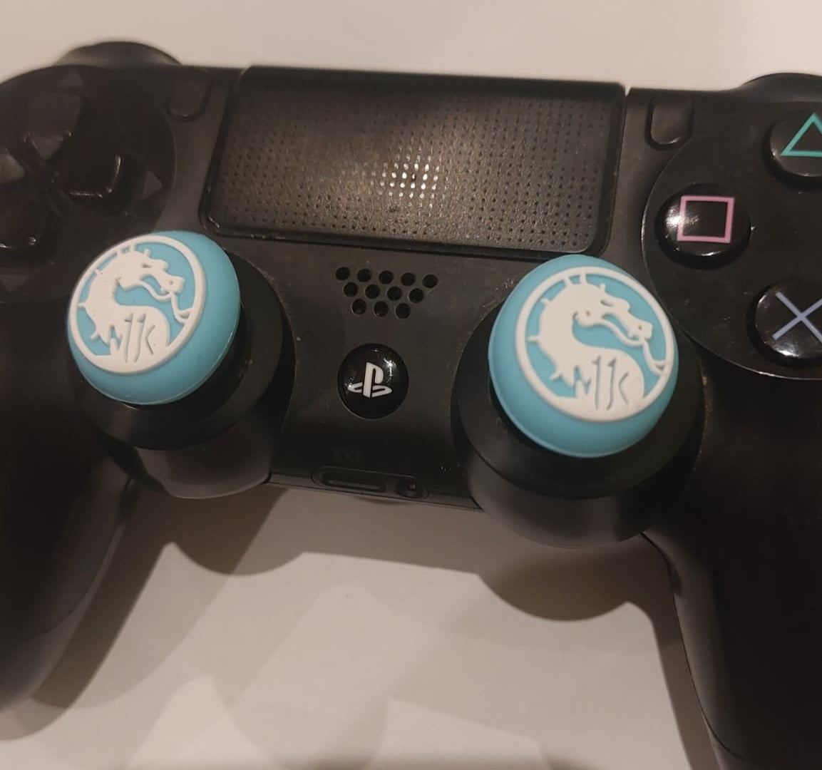 Set of Two Silicone Thumb Stick Grips Controller PS 5, 4, 3, Xbox, Batman, Call of Duty, Mortal Kombat, Captain America, Iron Man, Rat Man