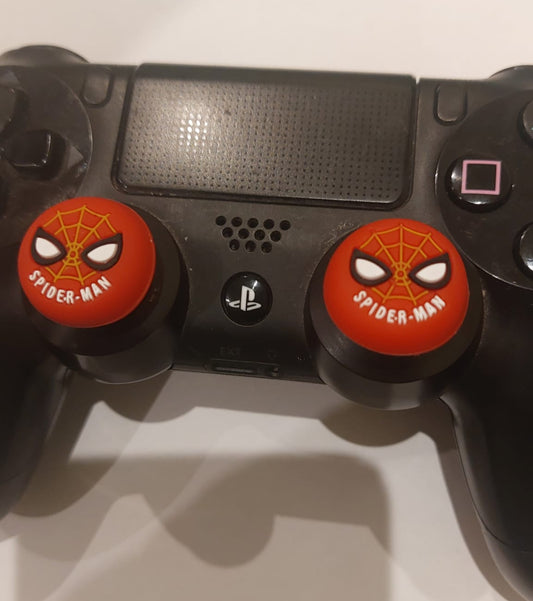 Set of two Spider Man Thumbstick Silicon for PS5 PS4 PS3 Xbox 360 One Switch Pro Thumbstick Caps Silicone Analog Thumb Stick Grips