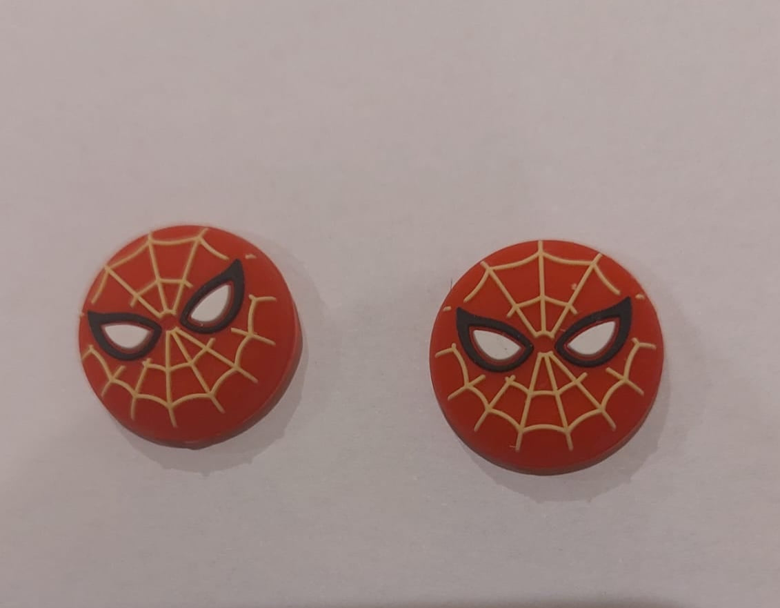 Set of two Spider Man Thumbstick Silicon for PS5 PS4 PS3 Xbox 360 One Switch Pro Thumbstick Caps Silicone Analog Thumb Stick Grips
