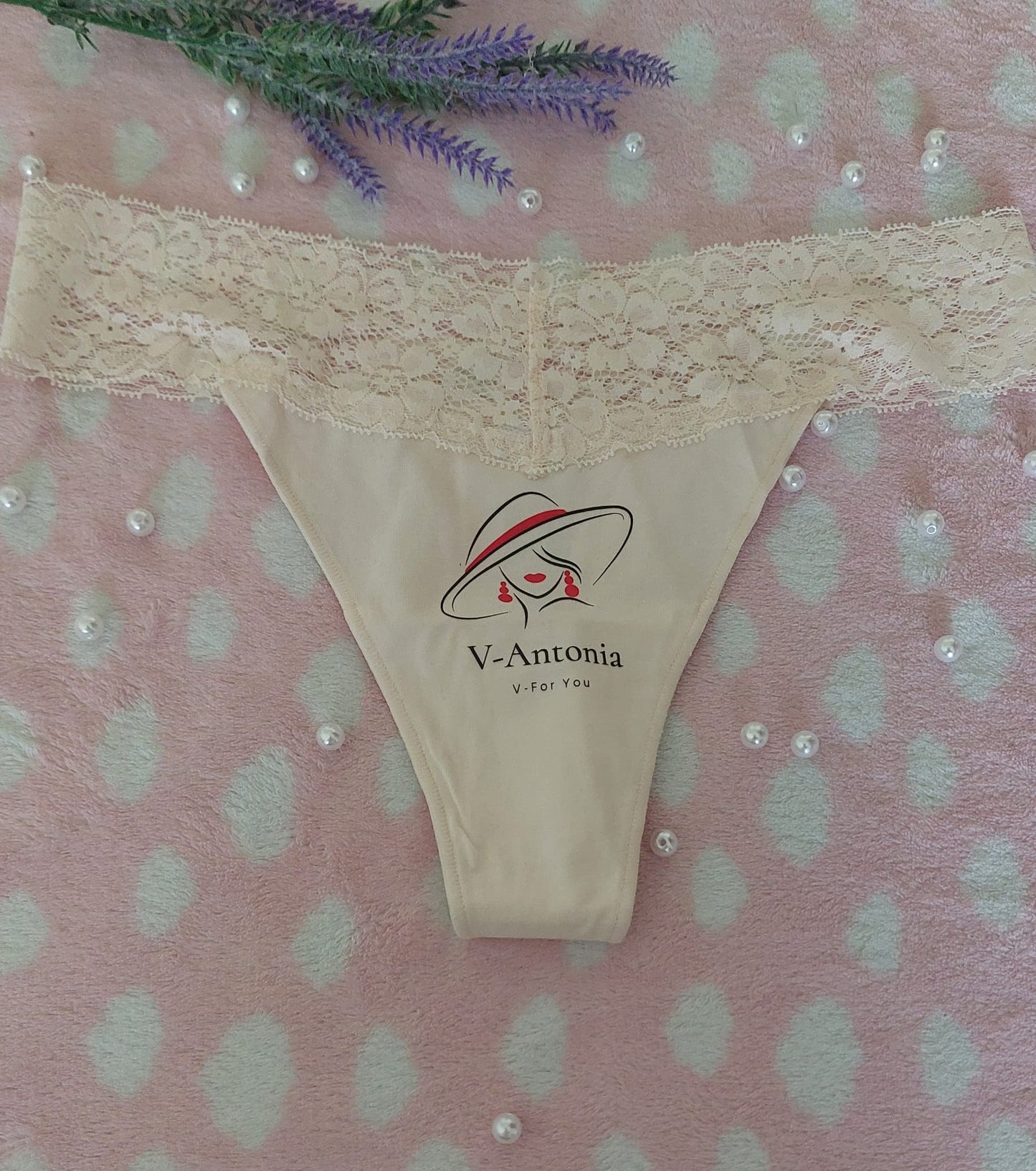 V-Antonia New Brand Women Lace G-String Underwear Women  Thong Cotton, New Design V for you.