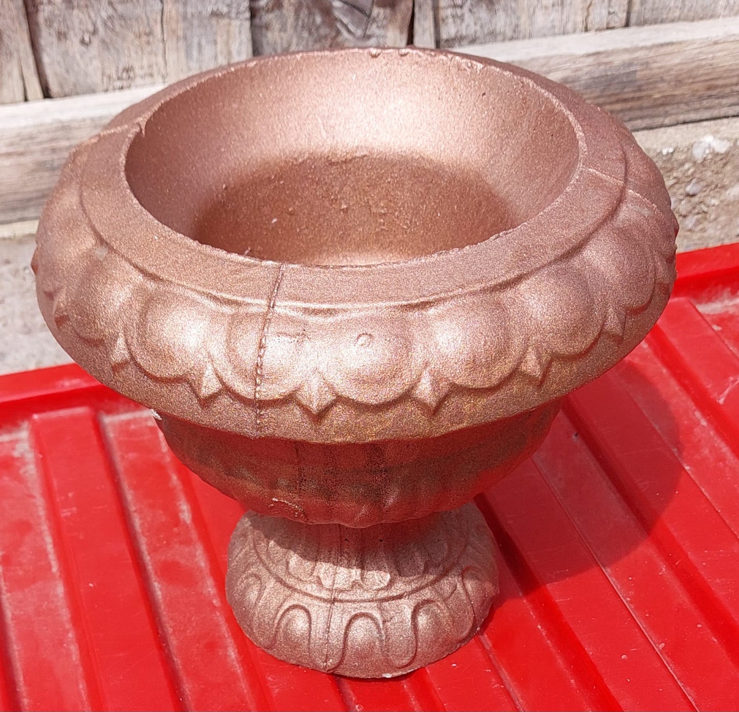 New Design Flower Pot Handmade Concrete Flowerpot, Bring Life to Your Space with Our Beautiful Flowerpots