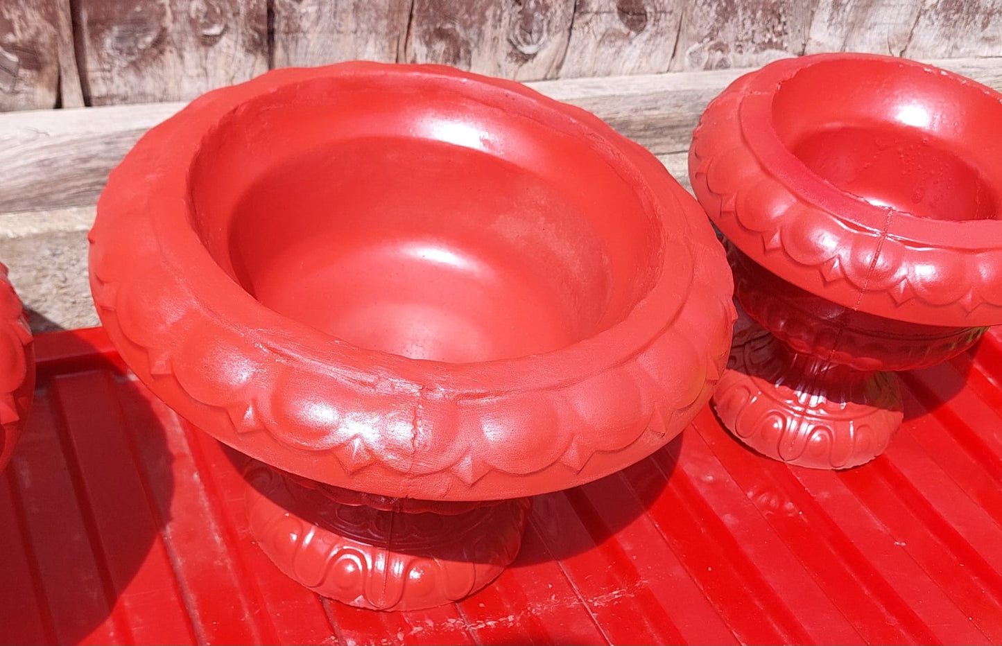 New Design Flower Pot Handmade Concrete Flowerpot, Bring Life to Your Space with Our Beautiful Flowerpots