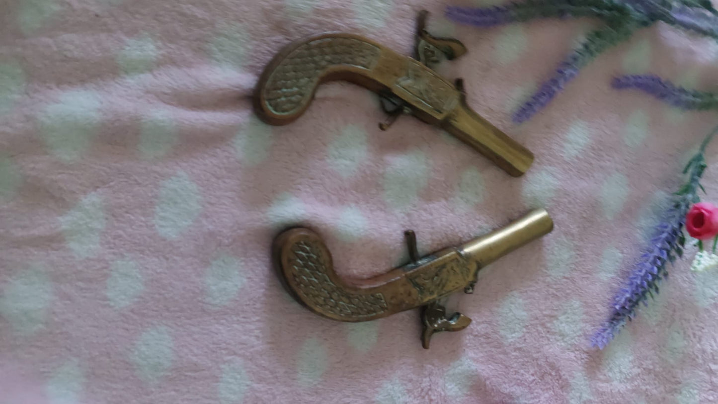 Vintage Brass Figurines, Solid Brass