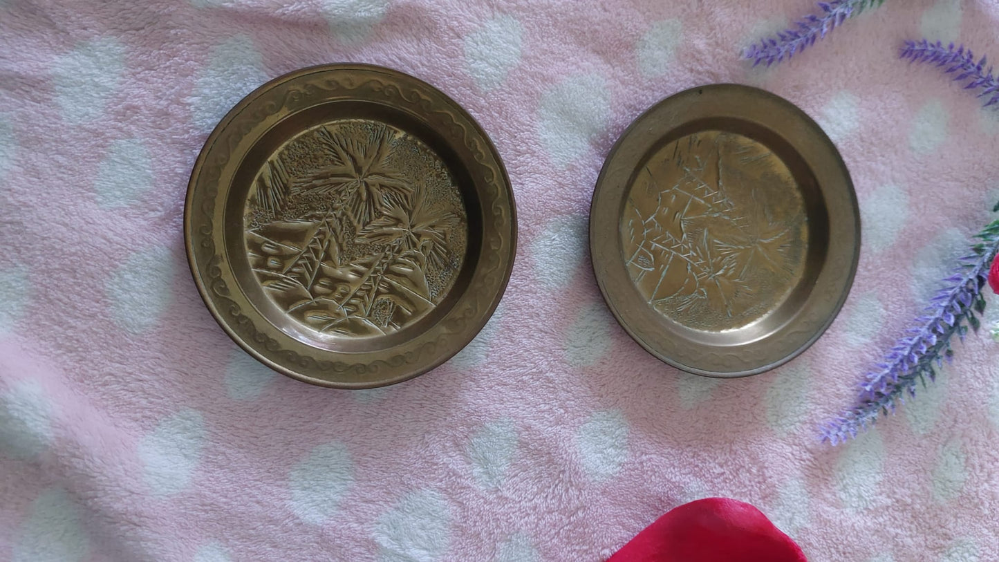 Vintage Brass Figurines, Solid Brass