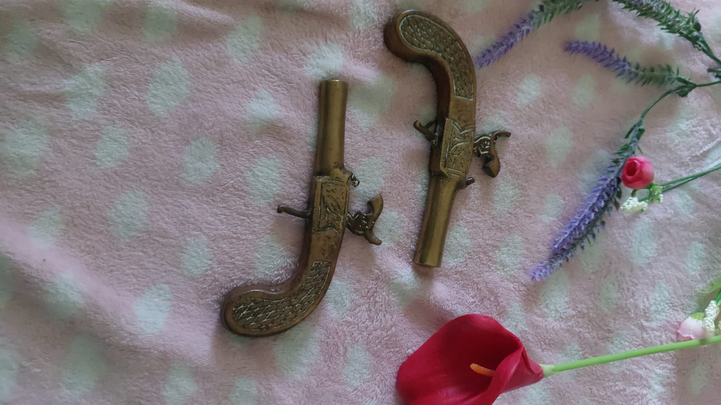 Vintage Brass Figurines, Solid Brass