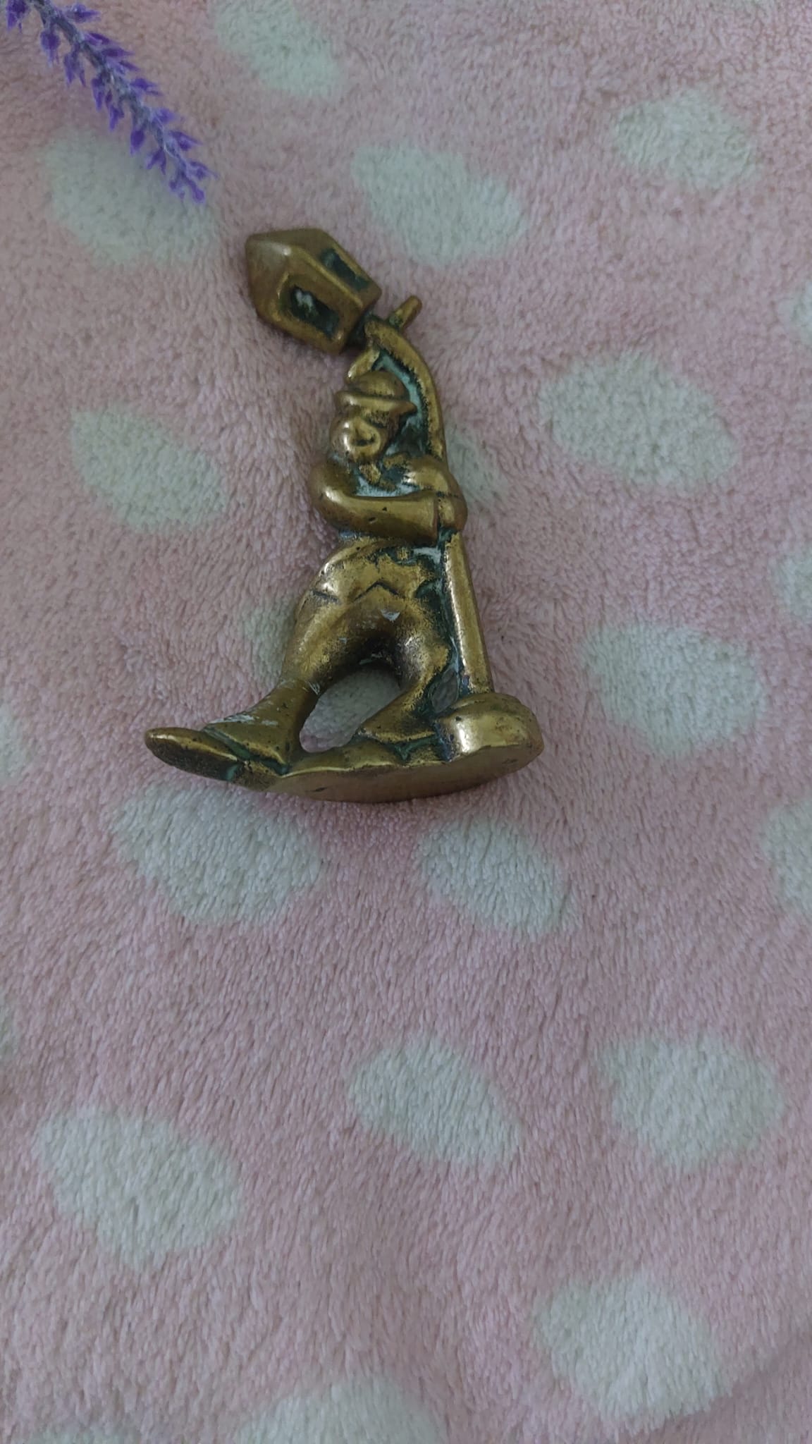 Vintage Brass Figurines, Solid Brass