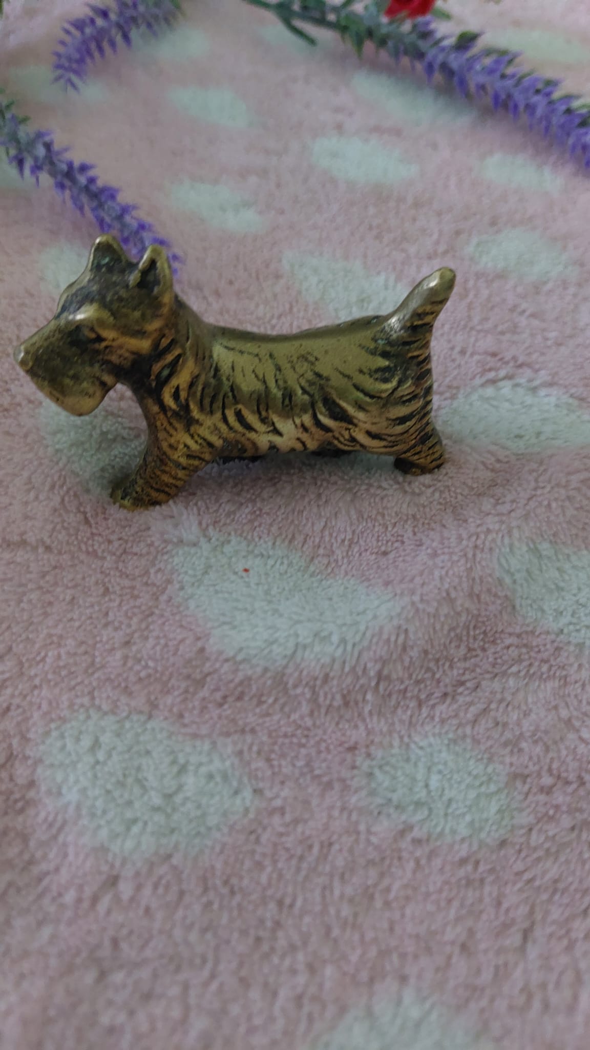 Vintage Brass Figurines, Solid Brass