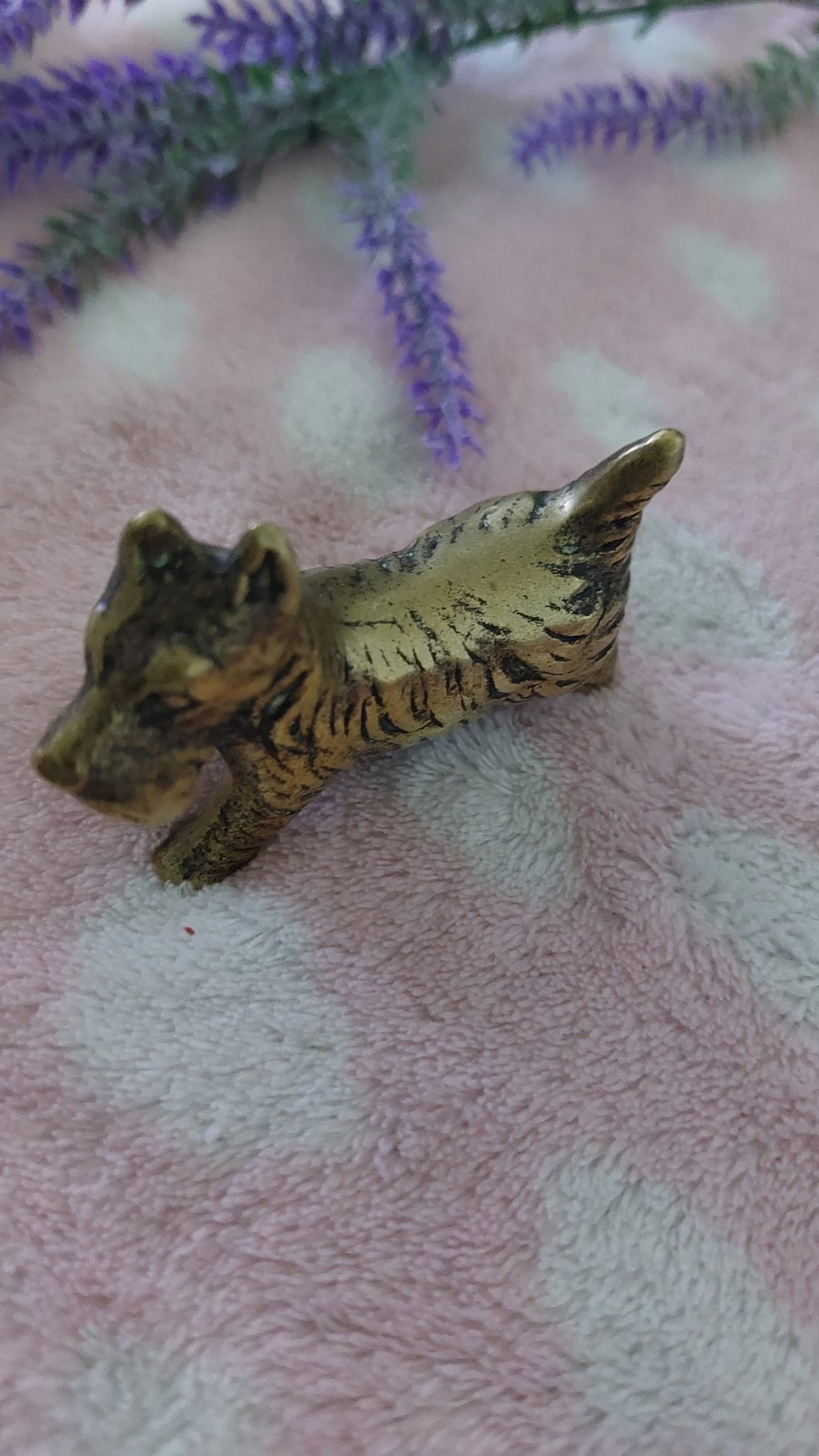 Vintage Brass Figurines, Solid Brass