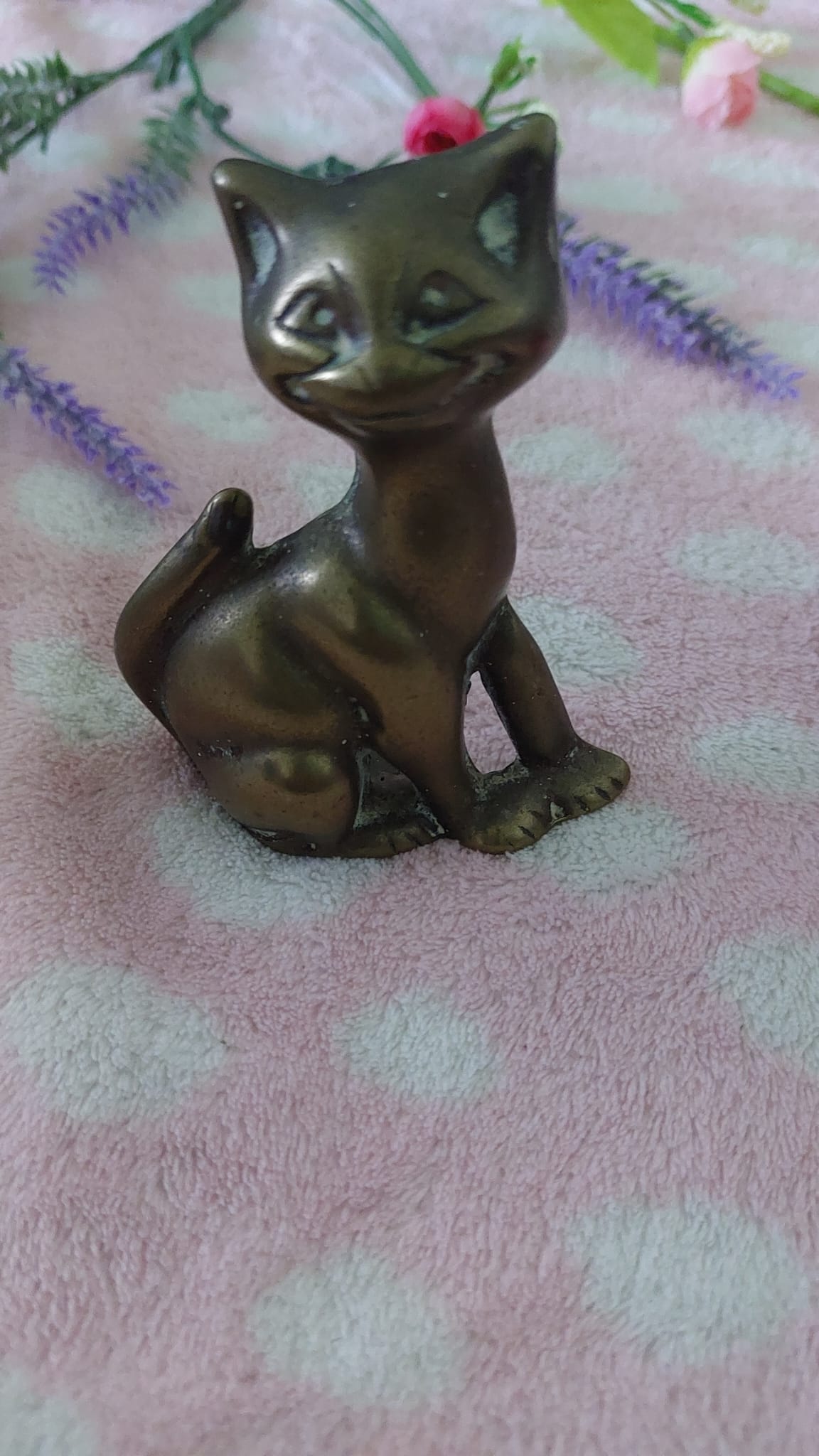 Vintage Brass Figurines, Solid Brass