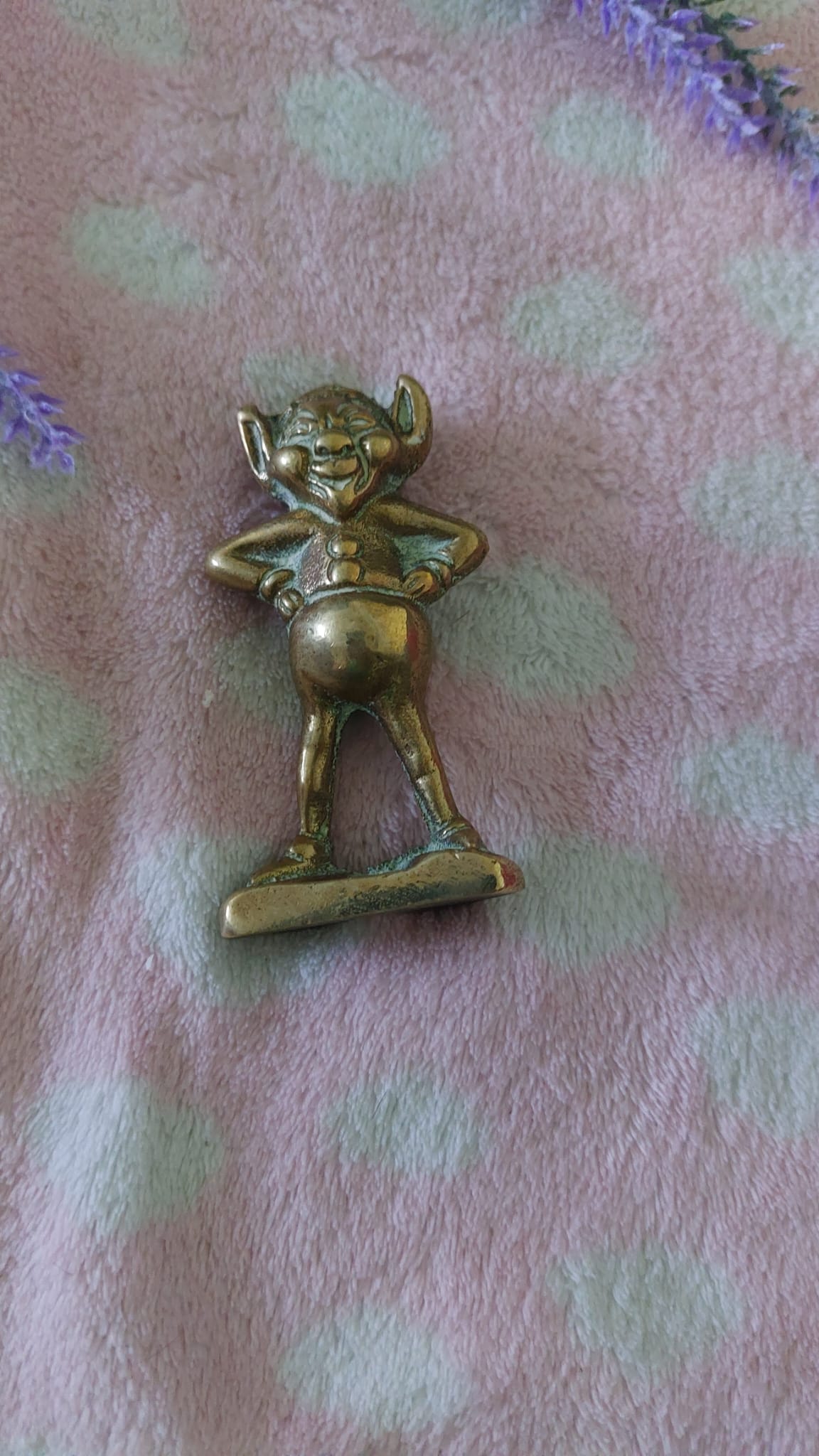 Vintage Brass Figurines, Solid Brass