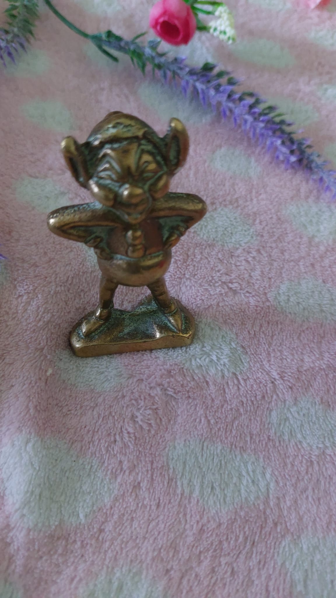 Vintage Brass Figurines, Solid Brass