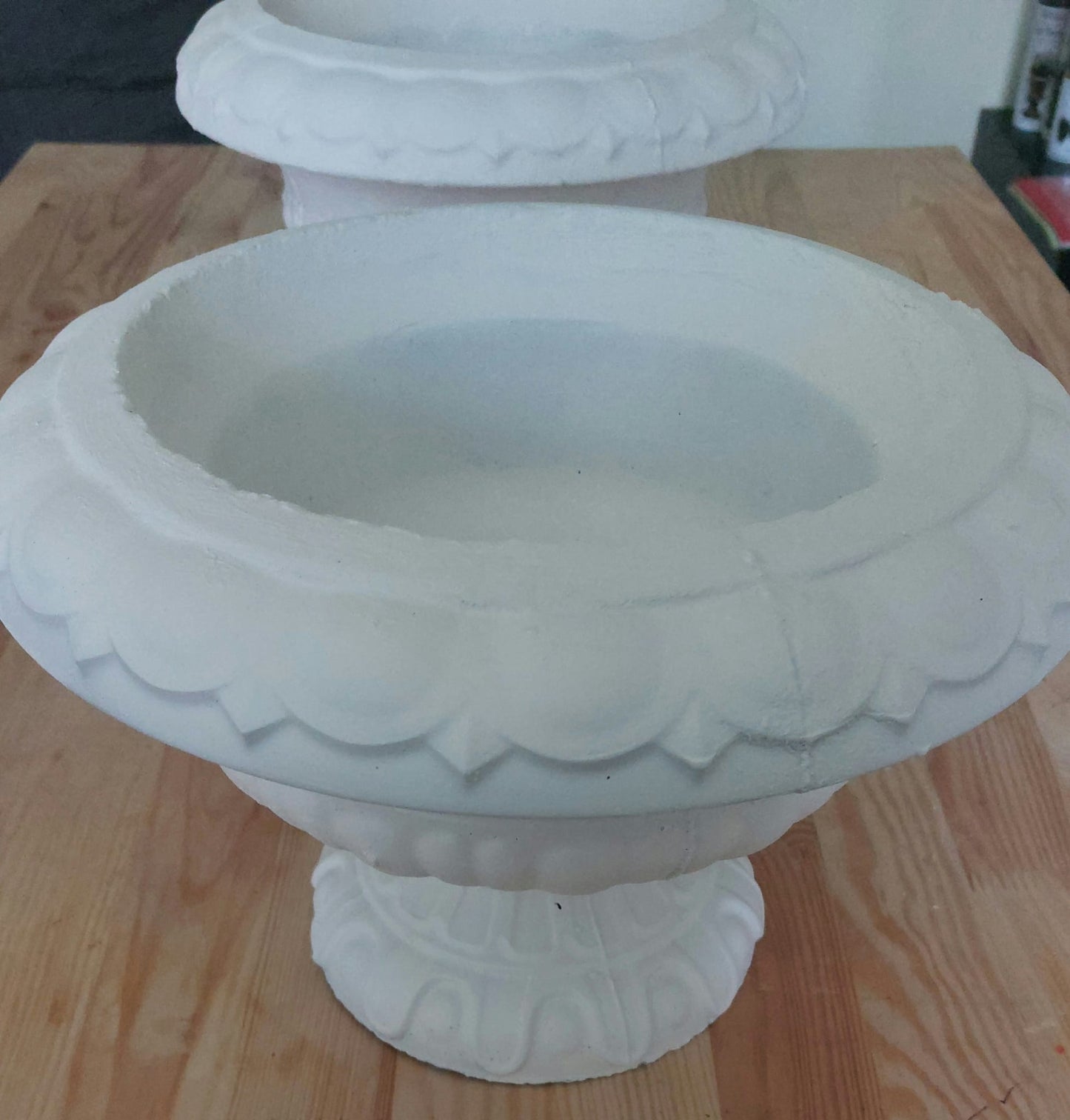 Concrete Flower Pot flower, Porch Door Pot