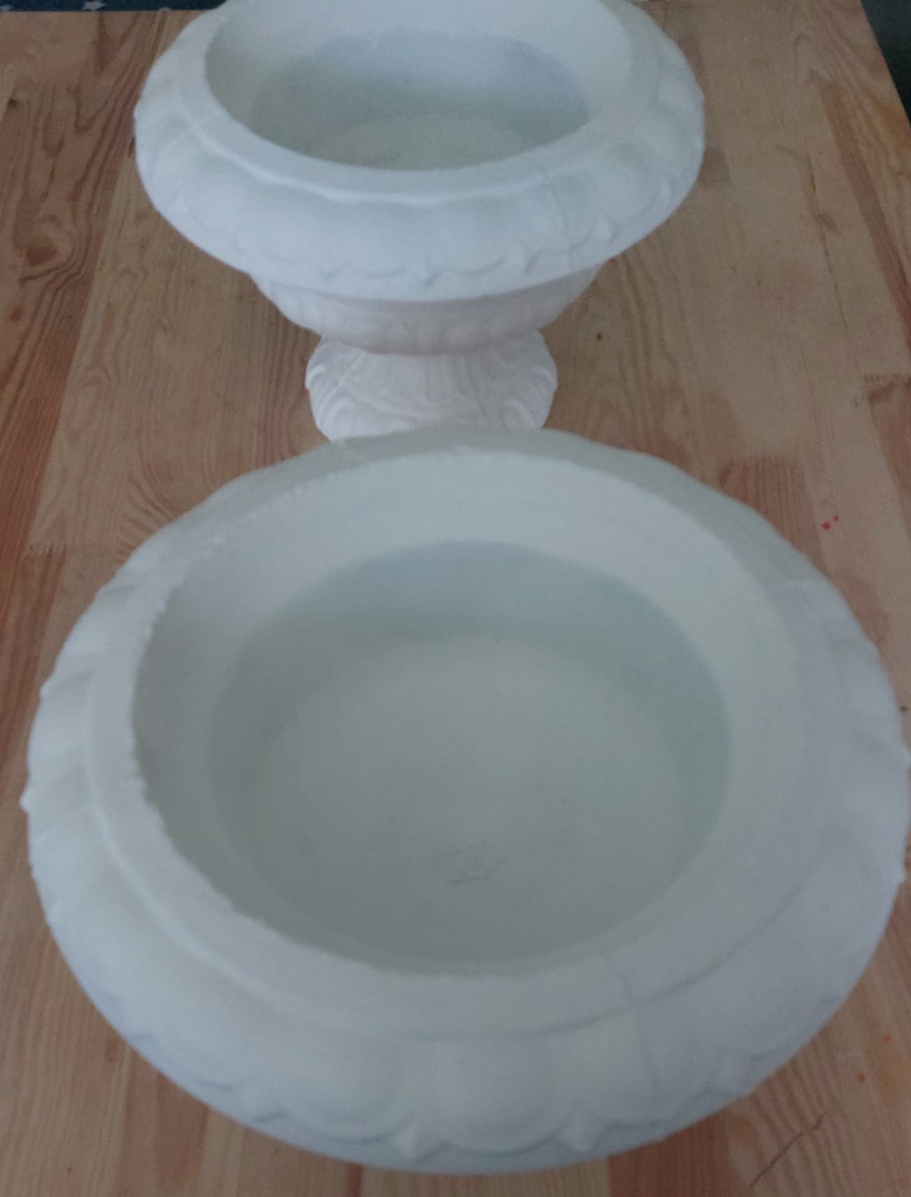 Concrete Flower Pot flower, Porch Door Pot