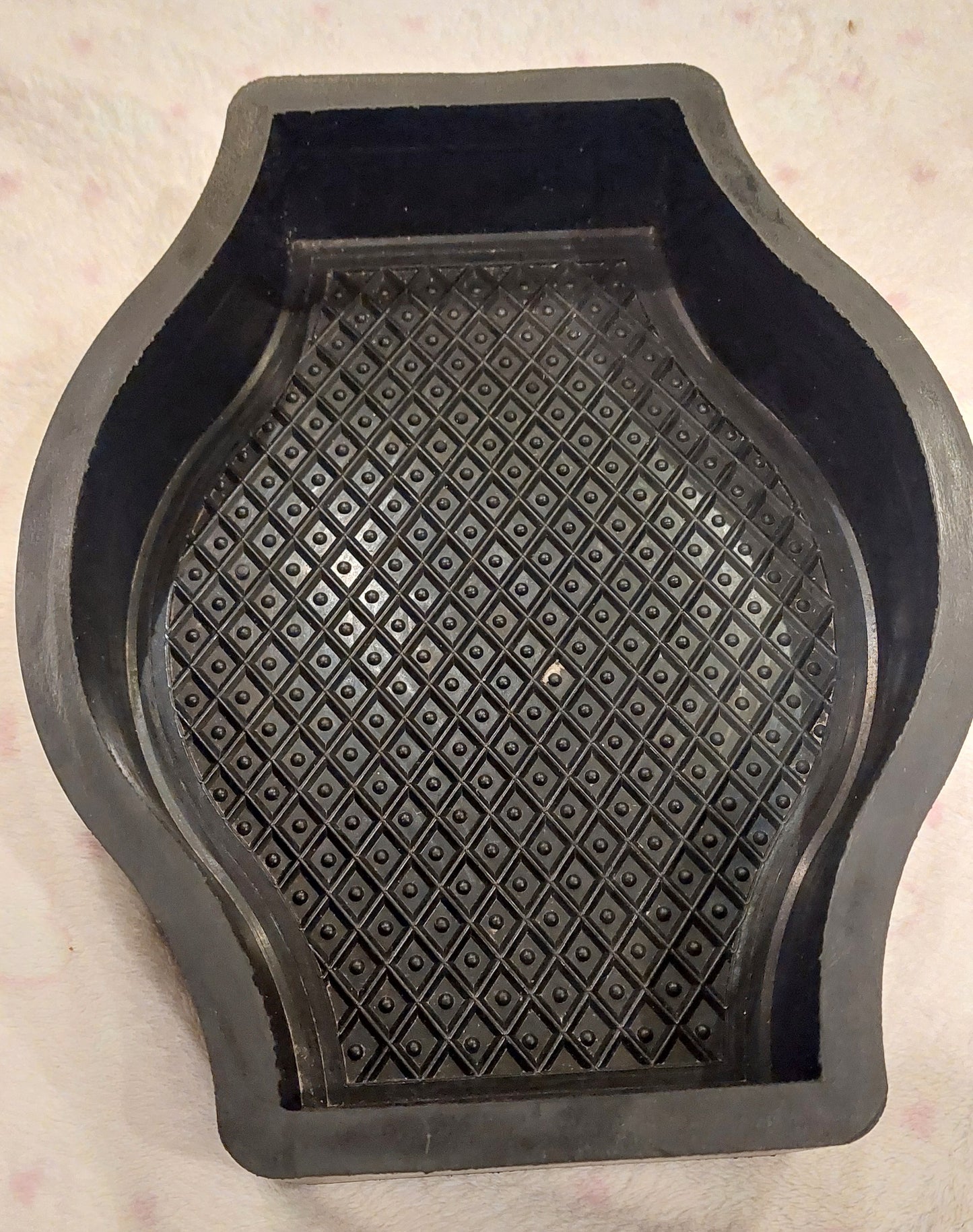 Paver Mould Antiderapant, Anti-Slip,Concrete Paving Mould Black Rubber Class A 285/225/60mm