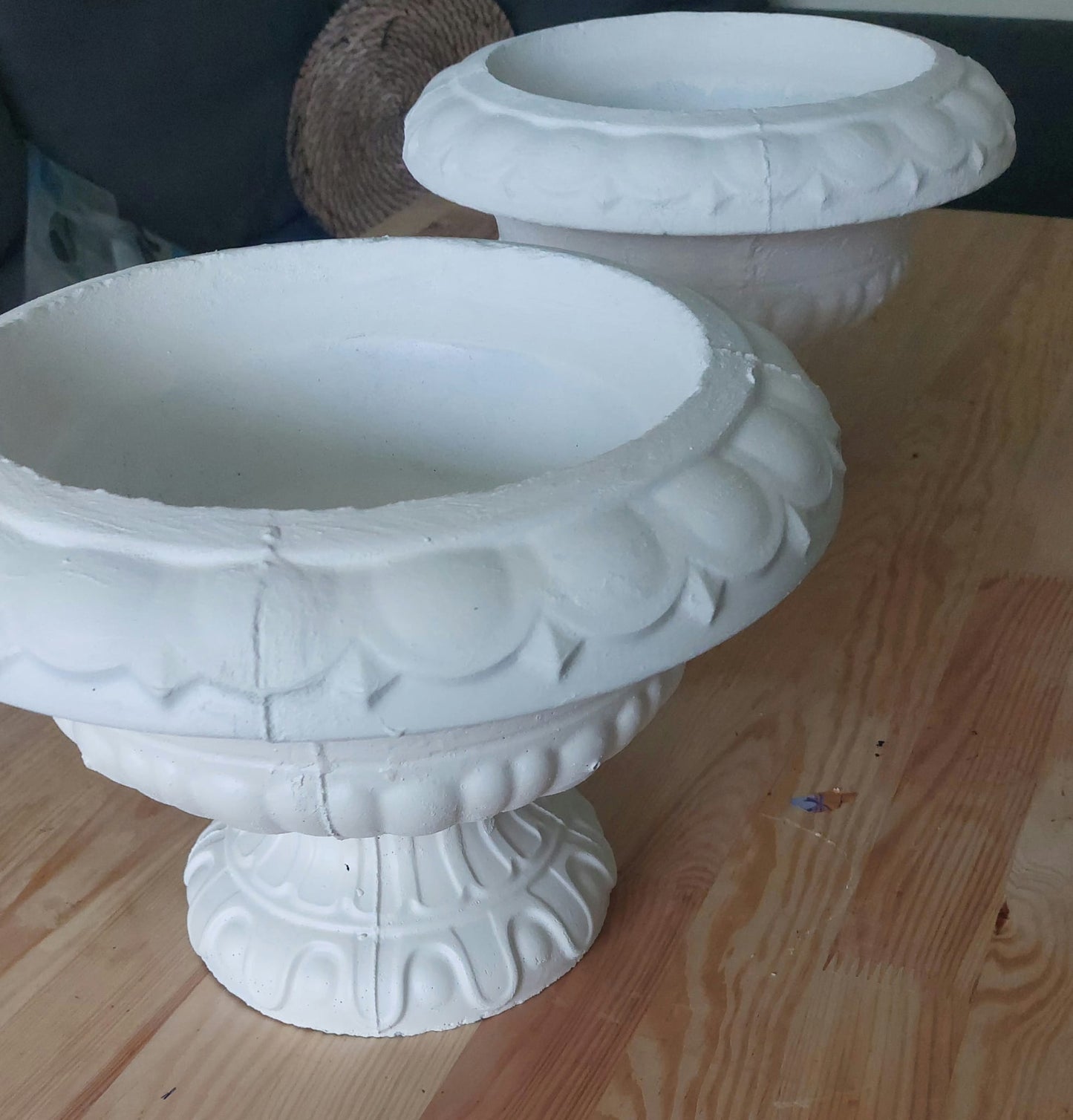 Concrete Flower Pot flower, Porch Door Pot