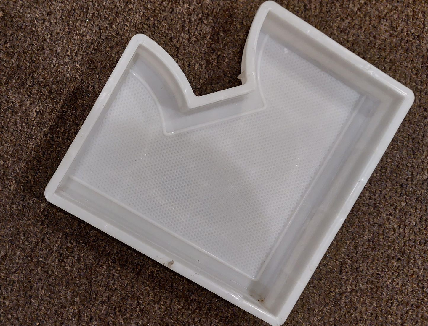 Paving Mould Set of Five,Material  SABIC PP,size 300/300/50mm, 320/320/50mm