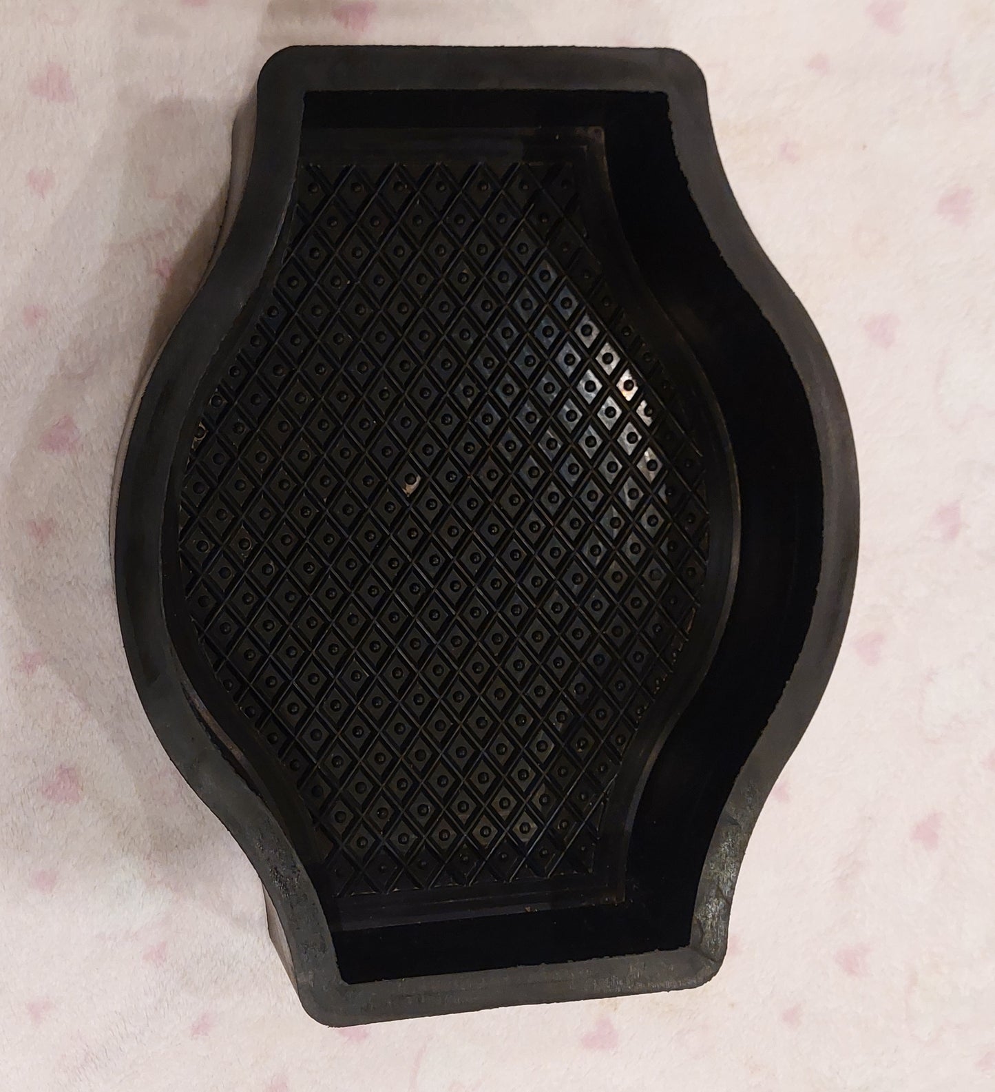 Paver Mould Antiderapant, Anti-Slip,Concrete Paving Mould Black Rubber Class A 285/225/60mm