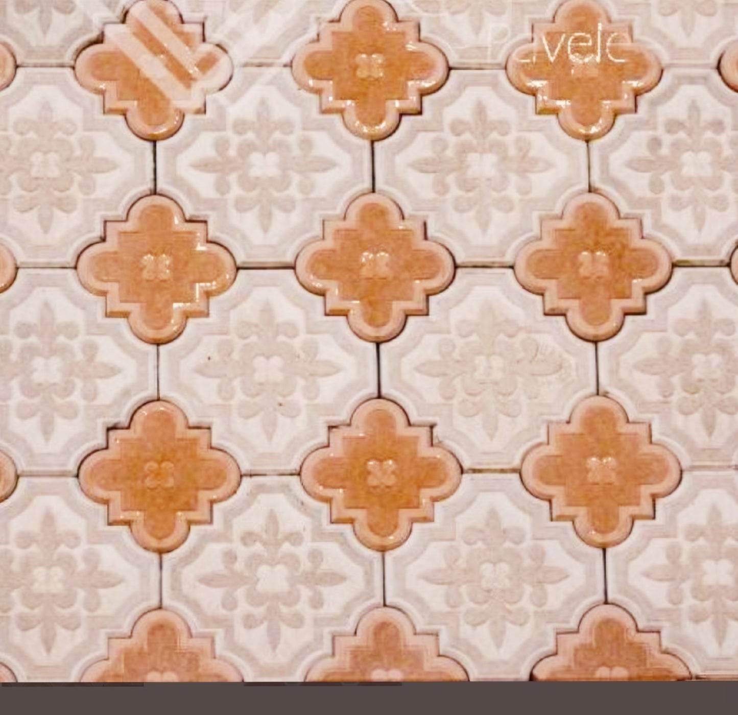 Paving Mould Set of two Flowers Rubber Class A