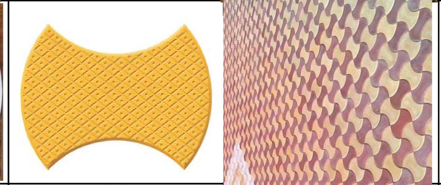 Paving Mould Anti-Slip,Material SABIC PP Size 260/110/60mm