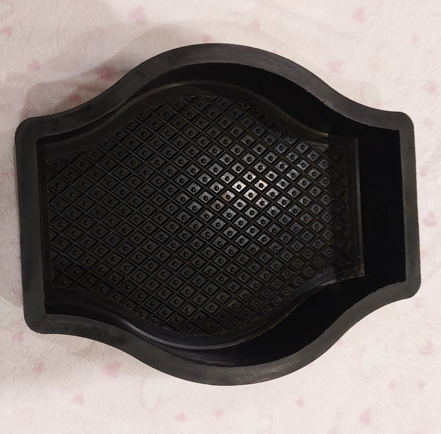 Paver Mould Antiderapant, Anti-Slip,Concrete Paving Mould Black Rubber Class A 285/225/60mm